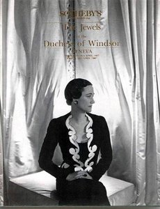 Sotheby's The Jewels of The Duchess of Windsor Geneva Thursday 2nd April, Friday 3rd. April 1987