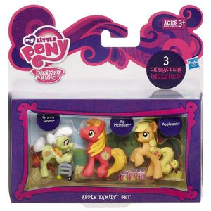 My Little Pony APPLE FAMILY SET