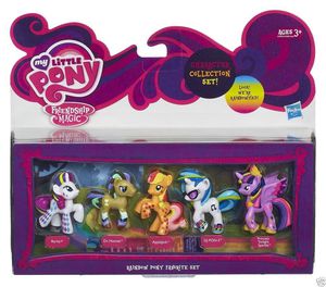 My Little Pony RAINBOW PONY FAVORITE SET