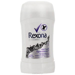 Rexona Дезодорант-стик "Crystal Clear Diamond"