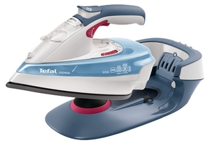 Утюг Tefal FV 9915 без шнура, заряжается от базы