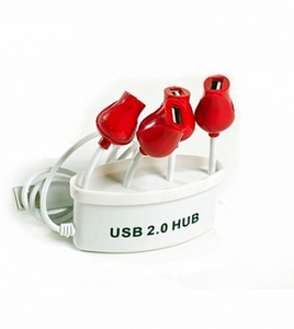 USB хаб "Тюльпани"