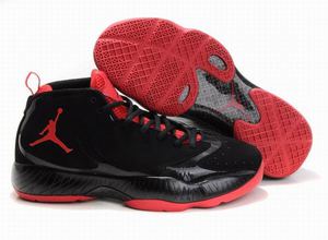 jordan 2012 black red men's sneakers