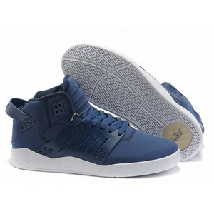 supra skytop 3 blue suede tufwhite men skate shoes