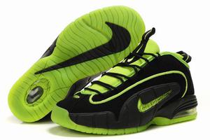 black and green nike penny hardaway 1 shoes