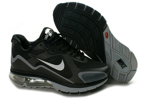 Mens Air Max Alpha Black White Shoes