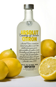 Absolut Citron vodka