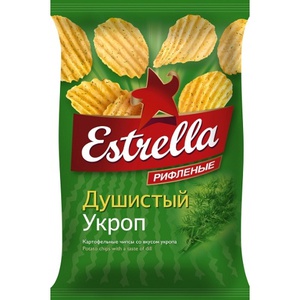 Чипсы Estrella (Зелёные/Жёлтые/Синие)