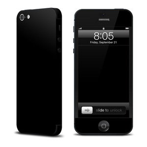 black iphone