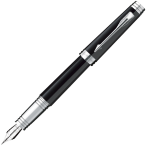 Parker Premier - Deep Black Lacquer ST, перьевая ручка, F