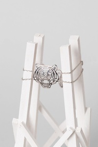 Kenzo Silver Tiger Bracelet