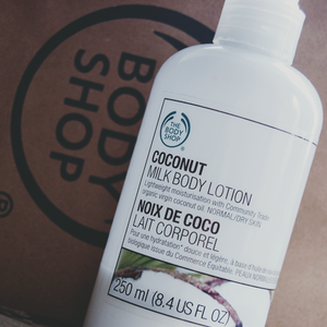 the body shop coconut milk body lotion
