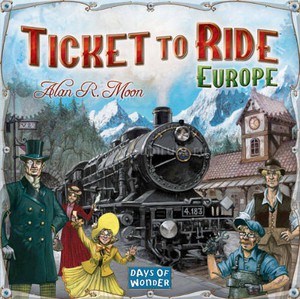 Игра "Ticket to ride europe"