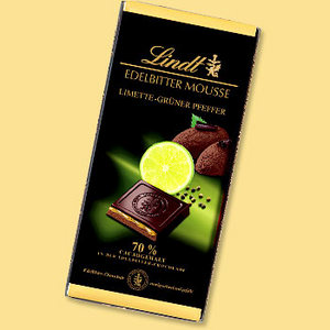 Lindt Excellense с лаймом