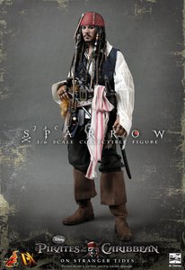 Hot Toys Pirates of the Caribbean: On Stranger Tides - Jack Sparrow 30 см