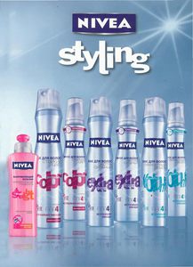 Средства для укладки от Nivea