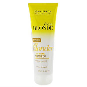 John Frieda Sheer Blonde Go Blonder lightening conditioner — Осветляющий кондиционер для блондинок (250ML)