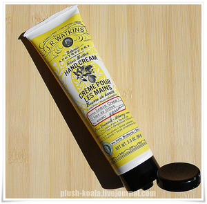 Крем для рук J R Watkins, Shea Butter Hand Cream, Lemon