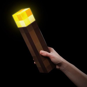 Светильник как фонарь "Minecraft"