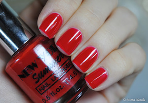 New York Summer - Hot Atomic Red