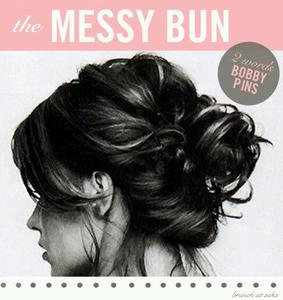 perfect messy bun