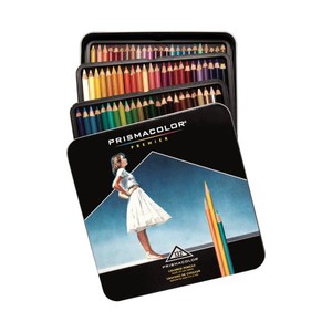 Набор цветных карандашей Prismacolor Premier в жестяной коробке, 132 цвета