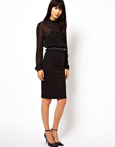 Needle & Thread | Needle & Thread Collar Dress at ASOS