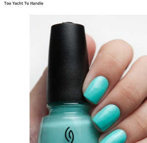 China Glaze too yacht to handle