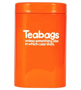 Емкость для хранения 'Teabags Unless Something Else'