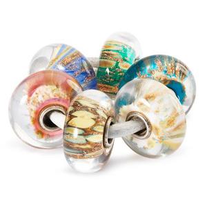 Стекляные бусины Trollbeads