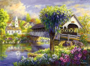 Вид на домик