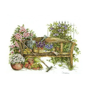 Lanarte 34388 (GARDEN BENCH / RAKE) Скамейка в саду