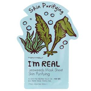 Маска для лица TONYMOLY IM REAL с экстрактом морских водорослей 21 мл