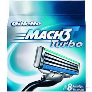 Лезвия для бритвы Gillette mach3 turbo