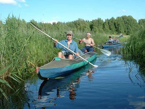 По Мсте на байдарках