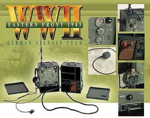 DRAGON 1:6 Scale Action Figure WW2 GERMAN SIGNALS TEAM RADIO STATION MODEL 70327