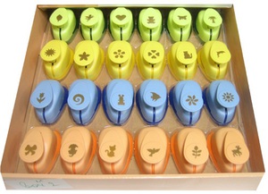 Дыроколы фигурные, для края разные.