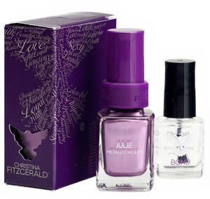 christina fitzgerald: metallic violet julie, лак для ногтей