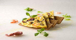 Омлет с морепродуктами