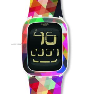 Часы Swatch Touch яркие