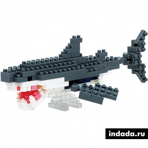 Nanoblock Белая Акула