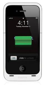 Чехол с аккумулятором Mophie Juice Pack Air для iPhone 4S