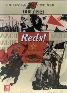 GMT: Reds, the Russian Civil War 1918-1921, Board Game