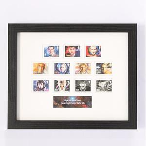 Doctor Who Framed Stamps