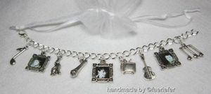 A-ha fan charm bracelet gift silver plated adjustable Morten Harket Take on Me!