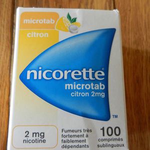 nicorette microtabs