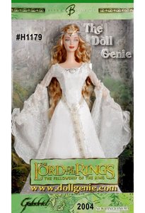 Barbie as Galadriel in Lord of the Rings