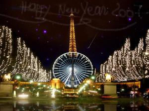 Новый Год в Париже