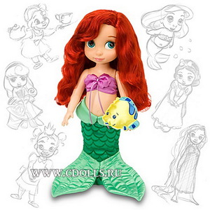 Кукла Ариэль / Disney Animators' Collection Ariel Doll﻿