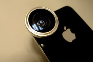 Объектив "Fish eye" для iphone 4s